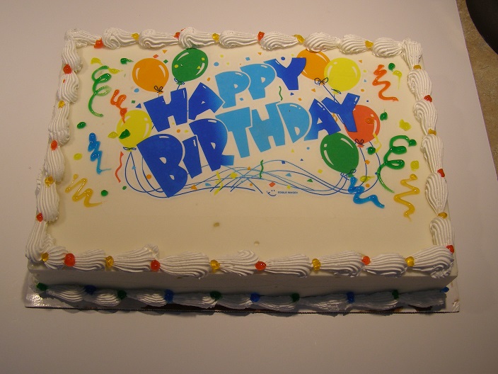 Birthday Cake 9x13